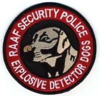 FOREIGN,AUSTRALIA,RAAF SECURITY POLICE K-9 1